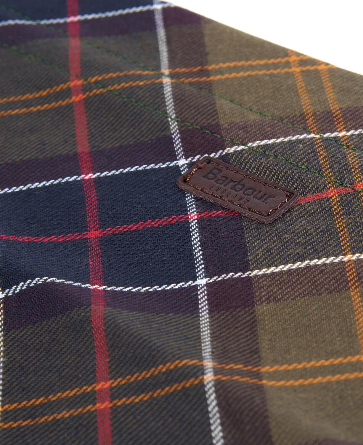 Tartan hundebandana – Cardinal tartan